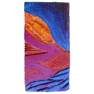 Texture And Color Bas-relief Wall Sculpture #6